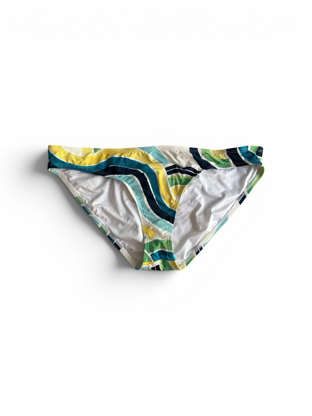 CARVE DESIGNS Women’s Colorful Wave Pattern Bikini Swimming Bottoms Beach Large
